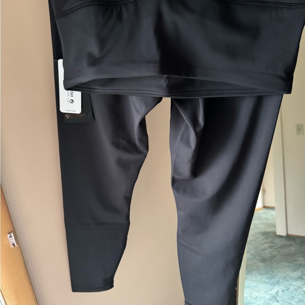 90 Degree By Reflex Black Leggings